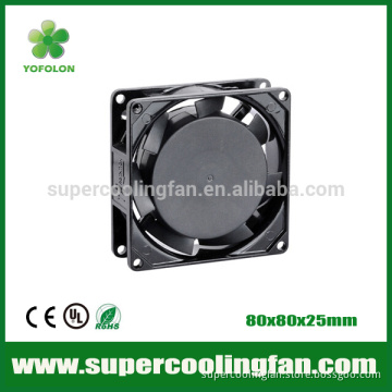 80x80x25mm YOFOLON 80mm AC Axial Fan 220V ac cooling fan